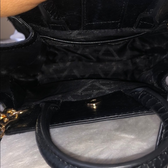 ZAC POSEN snake embossed leather mini crossbody - Picture 3 of 6